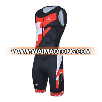 Sublimation cycling triathlon tri suit/triathlon cycling wear for men and women