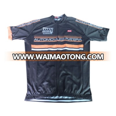 Factory price focus coolmax short sleeve race cut custom cycling jersey manufacturer wholesale