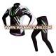 long sleeves cycling wear sets sublimation bike suits