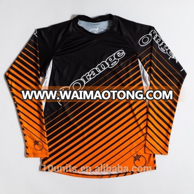 OEM custom design MTB Jersey DH shirts with breathable fabric