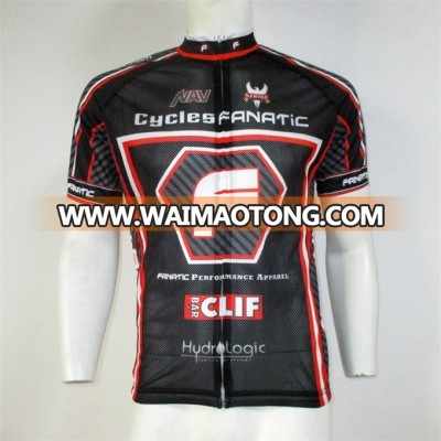 High quality Oem service Italy MITI Fabric Custom Cycling Jersey