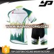 China high quality custom cycling team jersey Padded cycling skin suit