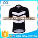 High quality OEM sublimation professional sport wear half sleeve black cycling jerseys